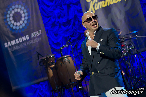 Samsung AT&T Summer Krush concert featuring Pitbull
