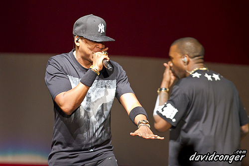 Jay-Z and Kanye West