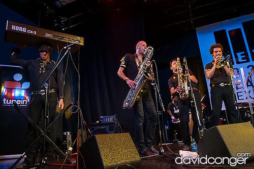 King Khan and The Shrines on the KEXP Stage