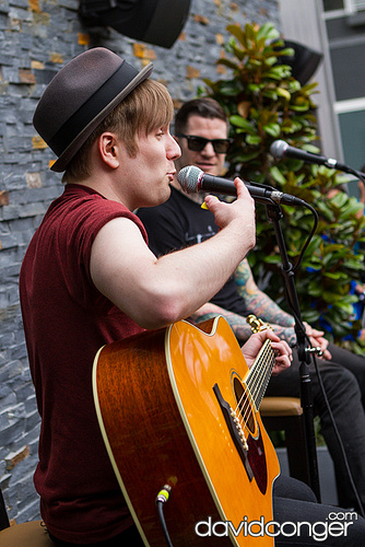 Patrick Stump and Andy Hurley