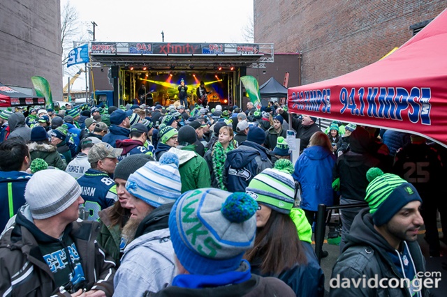 Alaska Hometown Hangar for Lions vs Seahawks