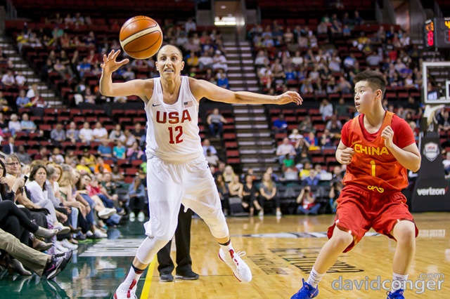 USA vs China Basketball