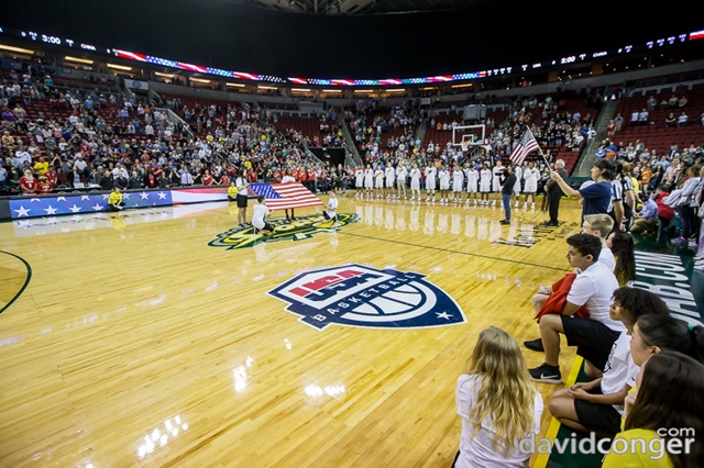 USA vs China Basketball