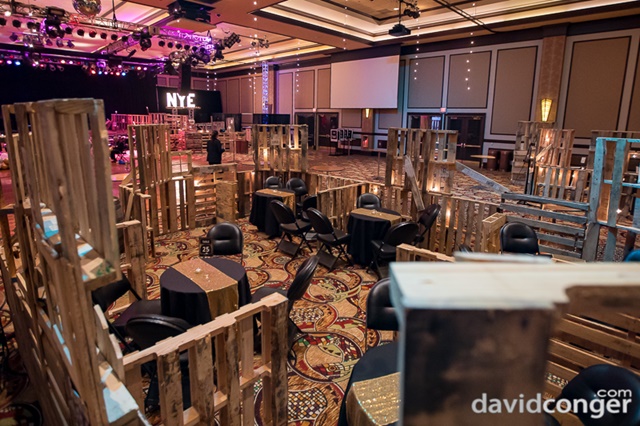 Setup for Speakeasy NYE