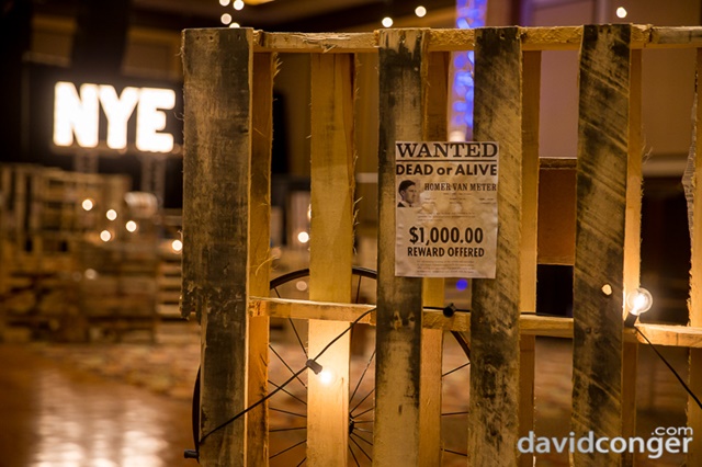 Setup for Speakeasy NYE