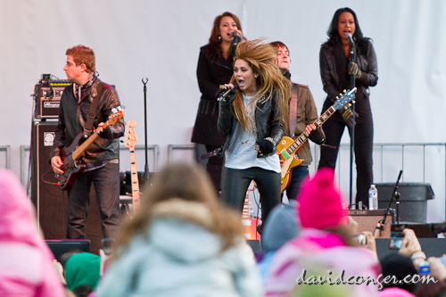 Miley Cyrus at Microsoft Store Opening