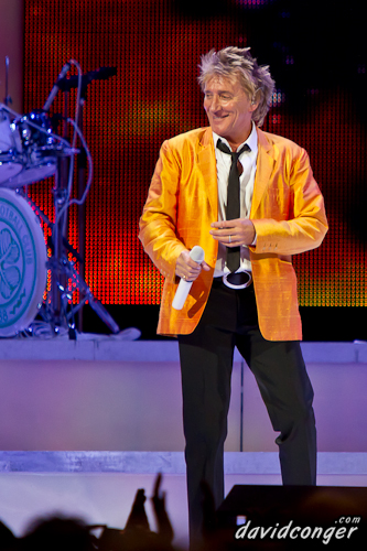 Rod Stewart at Key Arena