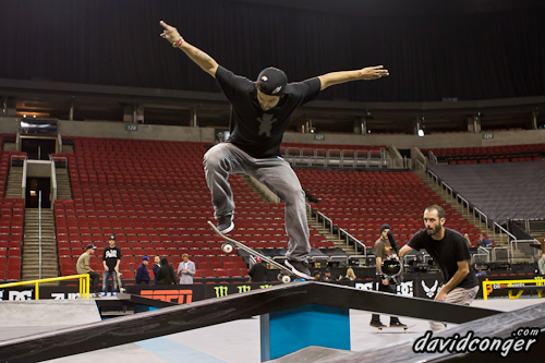 Street League Practice at Key Arena