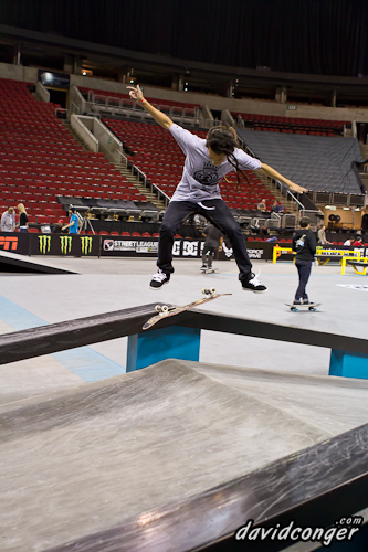 Street League Practice at Key Arena