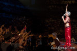 Pink performing live