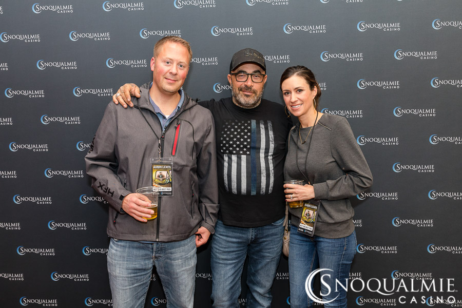 Meet and Greet with Aaron Lewis at Snoqualmie Casino David Conger