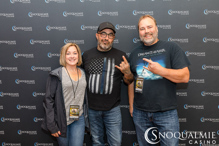 Meet and Greet with Aaron Lewis at Snoqualmie Casino David Conger