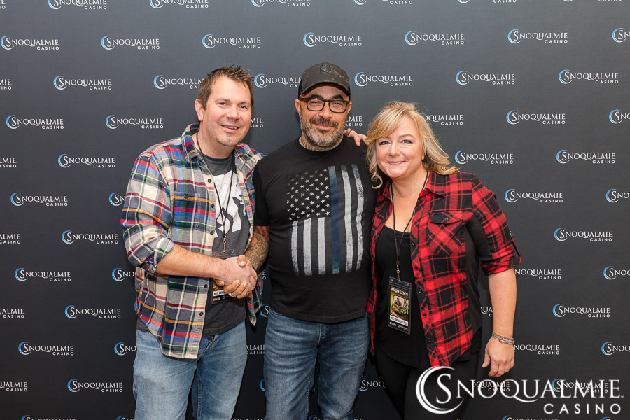 Meet and Greet with Aaron Lewis at Snoqualmie Casino David Conger