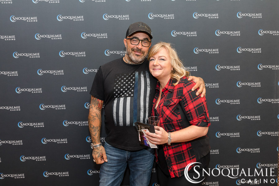Meet and Greet with Aaron Lewis at Snoqualmie Casino David Conger